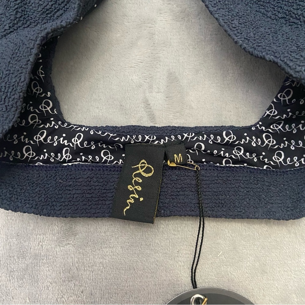 Free People Black Textured High-Waist Bikini Set - Picture 5 of 14